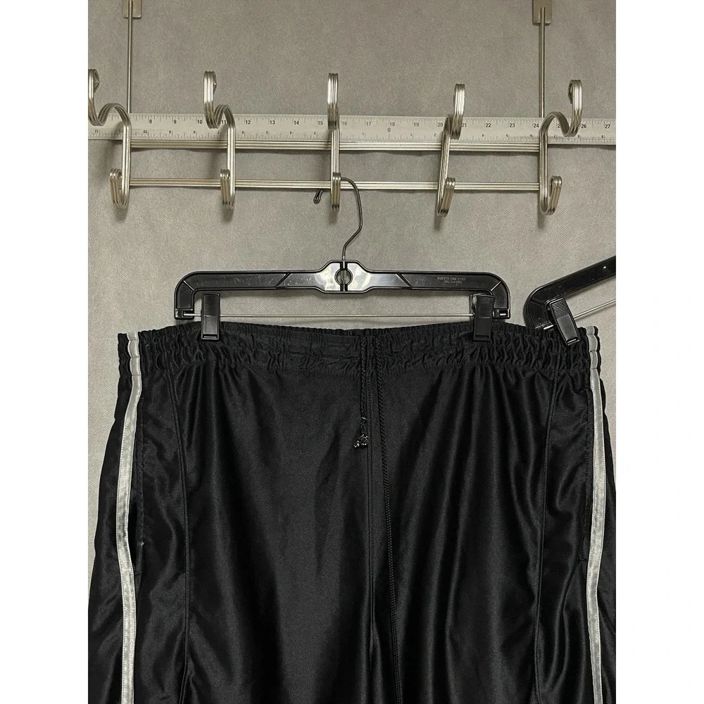 Jordan Shorts XL Black Satin Dazzle Shiny Basketball Warm Up Sports Jumpman Logo